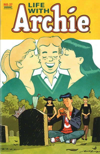 Cover for Life with Archie (Archie, 2010 series) #37 [Cliff Chiang Cover]