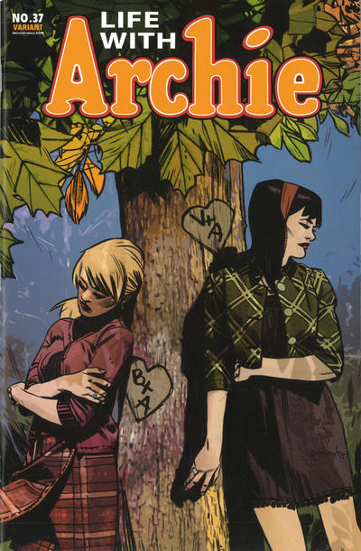 Cover for Life with Archie (Archie, 2010 series) #37 [Tommy Lee Edwards Cover]