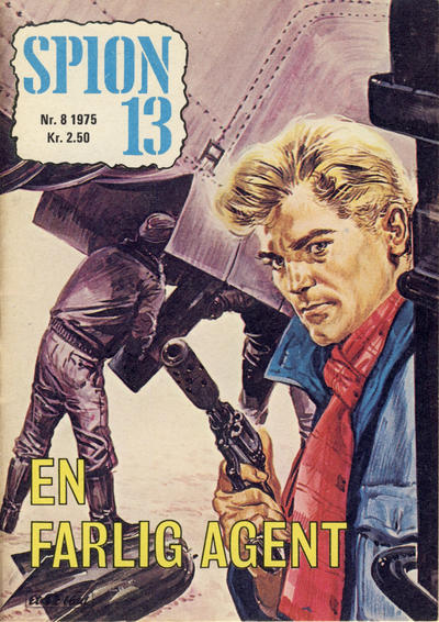 Cover for Spion 13 og John Steel (Serieforlaget / Se-Bladene / Stabenfeldt, 1963 series) #8/1975