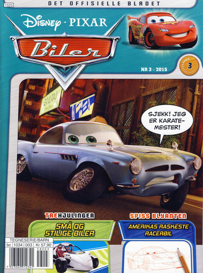 Cover for Biler / En verden av biler (Hjemmet / Egmont, 2008 series) #3/2015