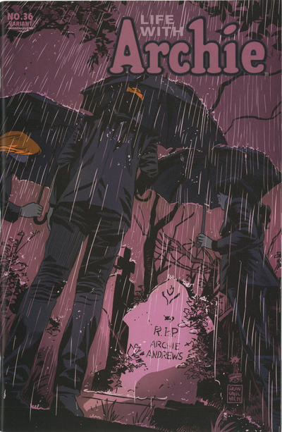 Cover for Life with Archie (Archie, 2010 series) #36 [Francesco Francavilla Cover]