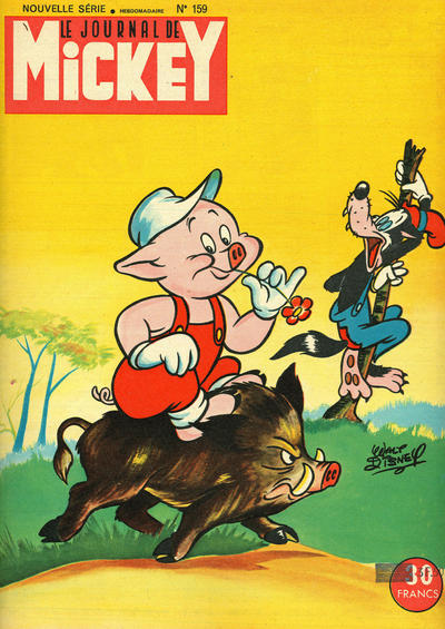 Cover for Le Journal de Mickey (Hachette, 1952 series) #159