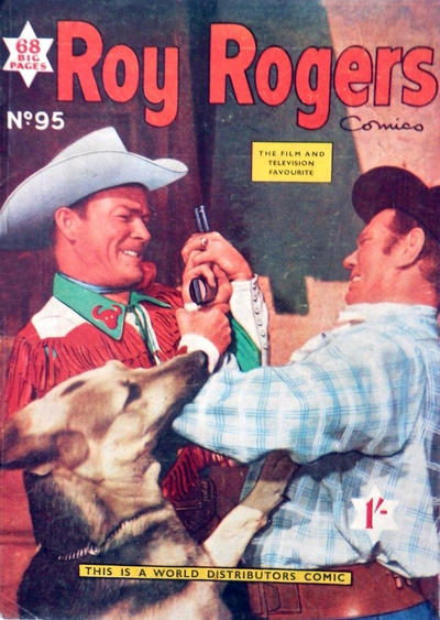 Cover for Roy Rogers Comics (World Distributors, 1951 series) #95