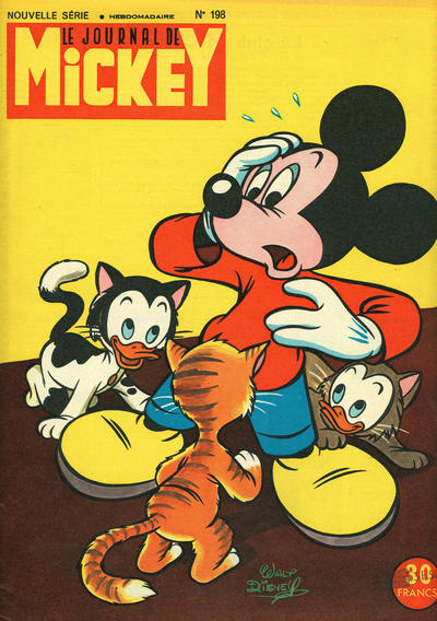 Cover for Le Journal de Mickey (Hachette, 1952 series) #198