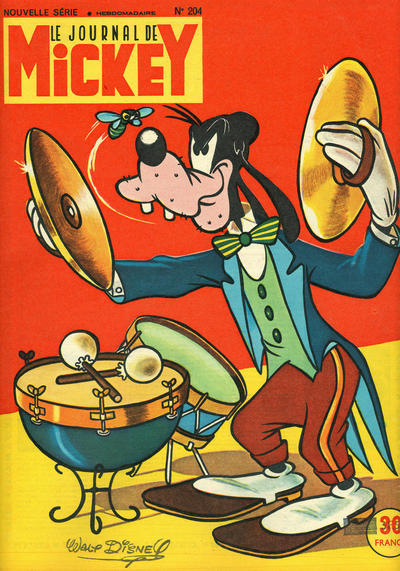 Cover for Le Journal de Mickey (Hachette, 1952 series) #204