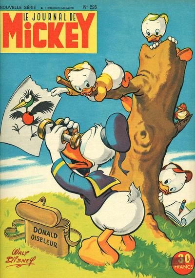 Cover for Le Journal de Mickey (Hachette, 1952 series) #226