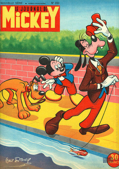 Cover for Le Journal de Mickey (Hachette, 1952 series) #233