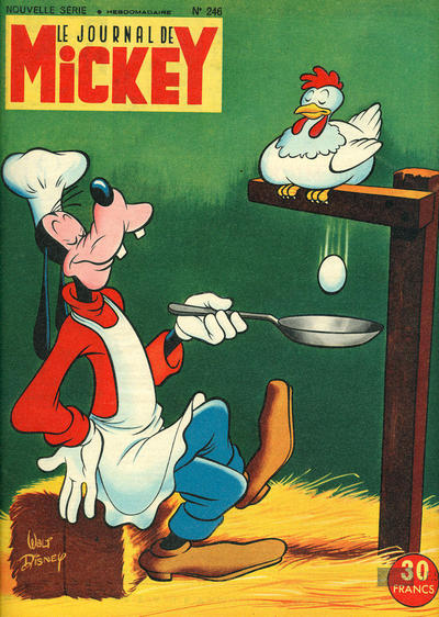 Cover for Le Journal de Mickey (Hachette, 1952 series) #246