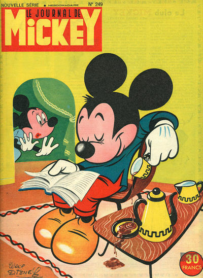 Cover for Le Journal de Mickey (Hachette, 1952 series) #249