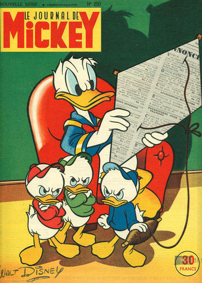 Cover for Le Journal de Mickey (Hachette, 1952 series) #250