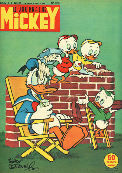 Cover for Le Journal de Mickey (Hachette, 1952 series) #380