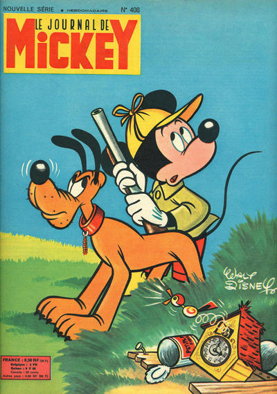 Cover for Le Journal de Mickey (Hachette, 1952 series) #408