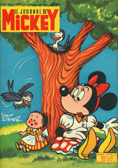 Cover for Le Journal de Mickey (Hachette, 1952 series) #430