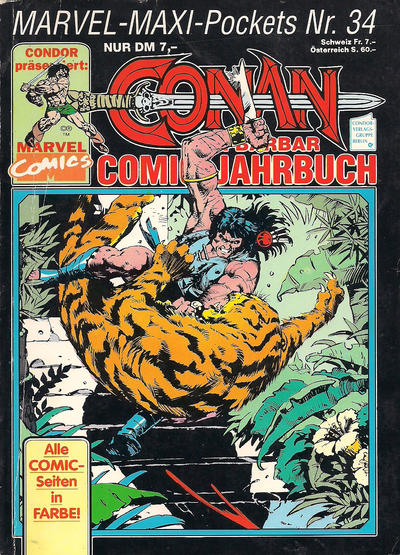 Cover for Marvel-Maxi-Pockets (Condor, 1980 series) #34