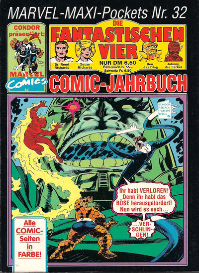 Cover for Marvel-Maxi-Pockets (Condor, 1980 series) #32