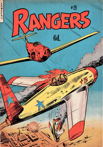 Cover for Rangers Comics (H. John Edwards, 1950 ? series) #28