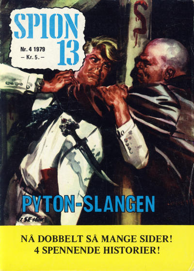 Cover for Spion 13 og John Steel (Serieforlaget / Se-Bladene / Stabenfeldt, 1963 series) #4/1979