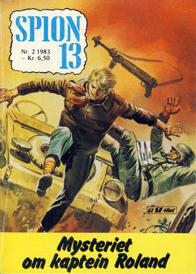 Cover for Spion 13 og John Steel (Serieforlaget / Se-Bladene / Stabenfeldt, 1963 series) #2/1983