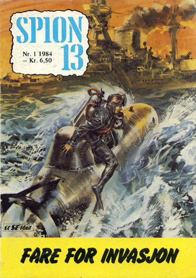 Cover for Spion 13 og John Steel (Serieforlaget / Se-Bladene / Stabenfeldt, 1963 series) #1/1984