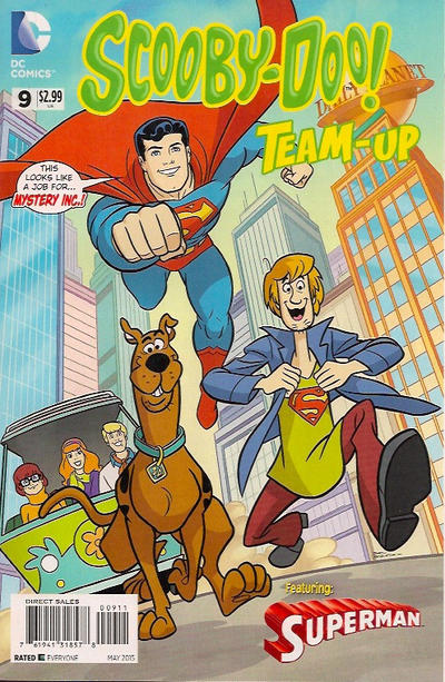 Cover for Scooby-Doo Team-Up (DC, 2014 series) #9 [Direct Sales]