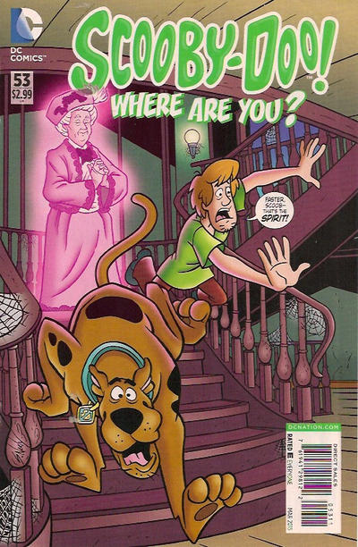 Cover for Scooby-Doo, Where Are You? (DC, 2010 series) #53 [Direct Sales]