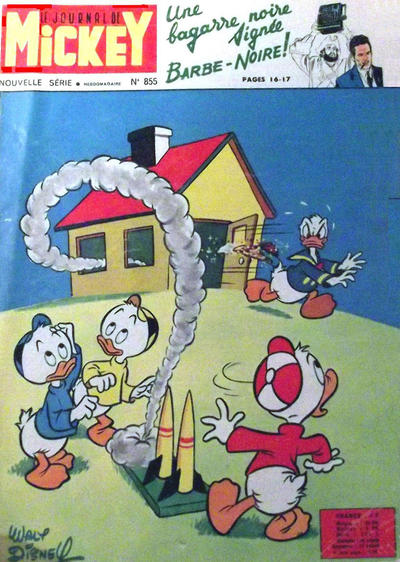 Cover for Le Journal de Mickey (Hachette, 1952 series) #855