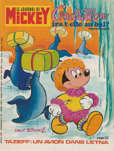 Cover for Le Journal de Mickey (Hachette, 1952 series) #1379