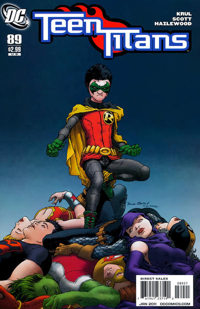 Cover for Teen Titans (DC, 2003 series) #89 [Frank Quitely Cover]