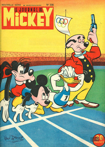 Cover for Le Journal de Mickey (Hachette, 1952 series) #236