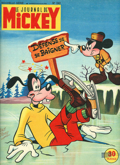 Cover for Le Journal de Mickey (Hachette, 1952 series) #242