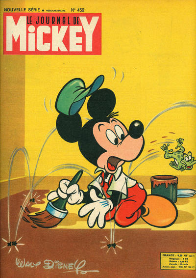 Cover for Le Journal de Mickey (Hachette, 1952 series) #459