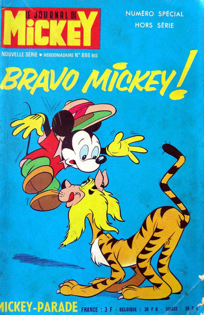 Cover for Le Journal de Mickey Numéro Spécial Hors Série (Hachette, 1966 series) #886