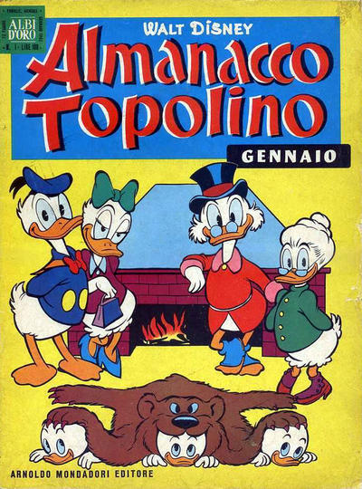 Cover for Almanacco Topolino (Mondadori, 1957 series) #61