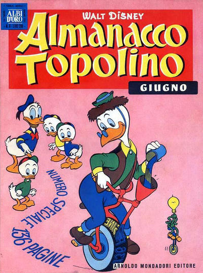 Cover for Almanacco Topolino (Mondadori, 1957 series) #66