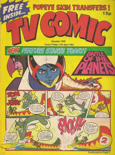 Cover for TV Comic (Polystyle Publications, 1951 series) #1530