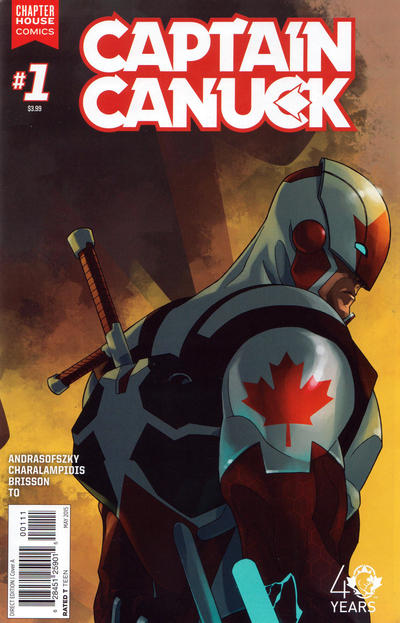 Cover for Captain Canuck (Chapterhouse Comics Group, 2015 series) #1 [Cover A]
