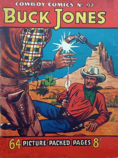 Cover for Cowboy Comics (Amalgamated Press, 1950 series) #97