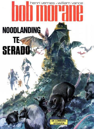 Cover for Bob Morane (Le Lombard, 1975 series) #2 - Noodlanding te Serado
