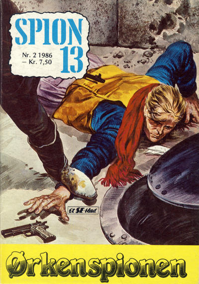 Cover for Spion 13 og John Steel (Serieforlaget / Se-Bladene / Stabenfeldt, 1963 series) #2/1986