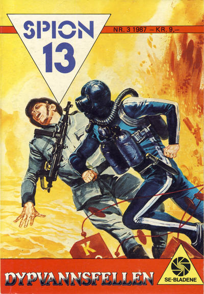Cover for Spion 13 og John Steel (Serieforlaget / Se-Bladene / Stabenfeldt, 1963 series) #3/1987