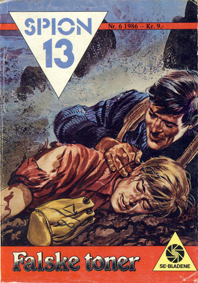 Cover for Spion 13 og John Steel (Serieforlaget / Se-Bladene / Stabenfeldt, 1963 series) #6/1986