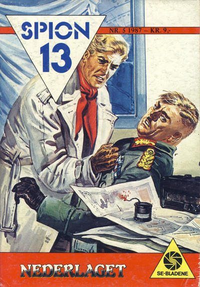 Cover for Spion 13 og John Steel (Serieforlaget / Se-Bladene / Stabenfeldt, 1963 series) #5/1987