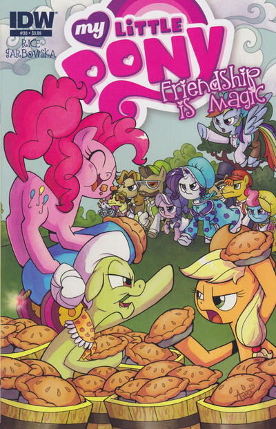 Cover for My Little Pony: Friendship Is Magic (IDW, 2012 series) #30 [Cover A - Agnes Garbowska]