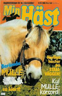 Cover Thumbnail for Min häst (Semic, 1976 series) #18/1986