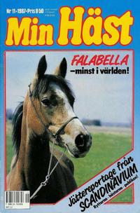 Cover Thumbnail for Min häst (Semic, 1976 series) #11/1987