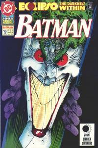 Cover Thumbnail for Batman Annual (DC, 1961 series) #16 [Direct]