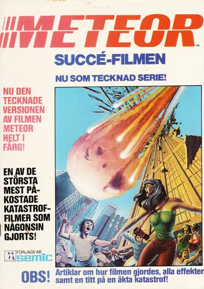 Cover for Meteor (Semic, 1980 series) 