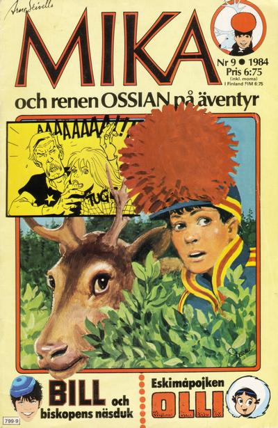 Cover for Mika (Semic, 1984 series) #9/1984