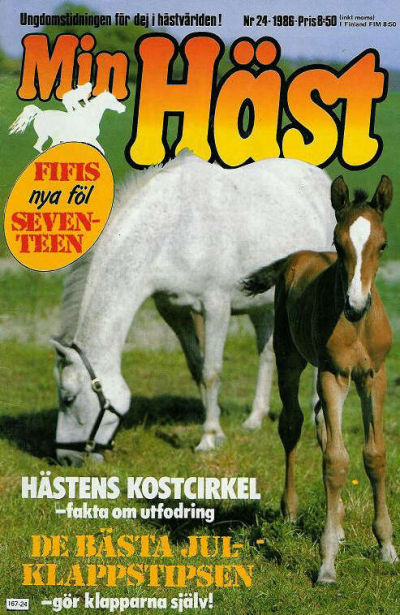 Cover for Min häst (Semic, 1976 series) #24/1986