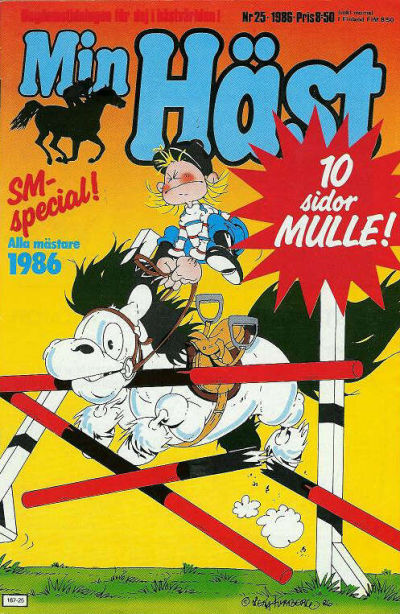Cover for Min häst (Semic, 1976 series) #25/1986